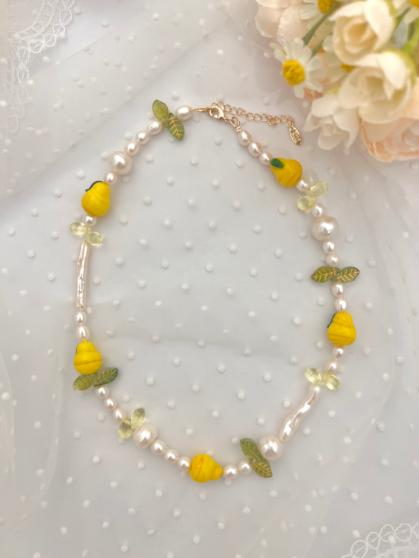 Pear 🍐 Freshwater Pearl Necklace