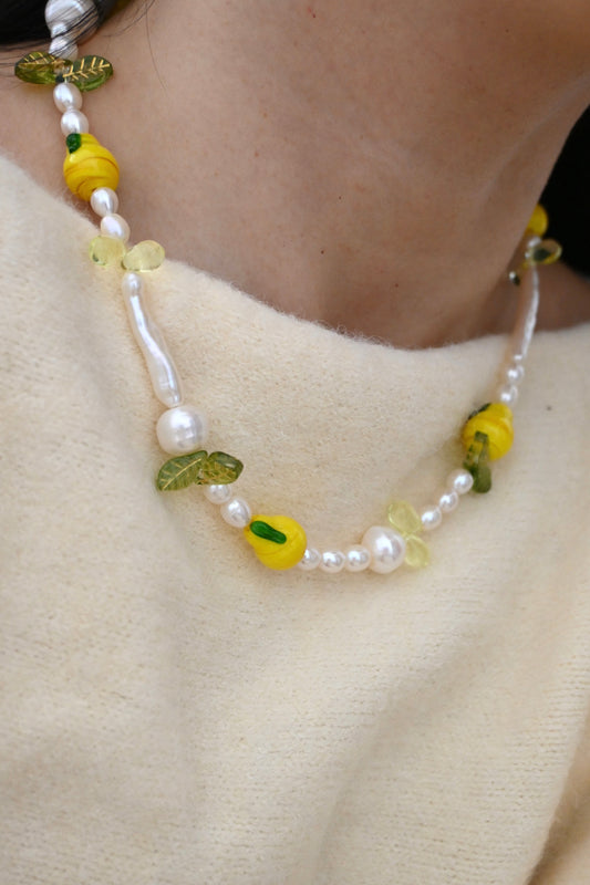 Pear 🍐 Freshwater Pearl Necklace